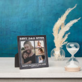 Bester Vater je 4 Familienfotografie-Collage-Chalk Fotoplatte (InSitu)