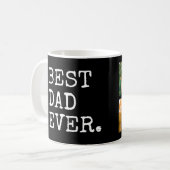 Bester Vater je 4 FotoCollage Kaffeetasse (Vorderseite Links)