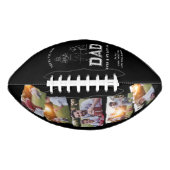 Bester Vater je | 5 Foto Vatertag Football (Vorderseite)