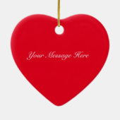 Bester Vater je 5 Sterne Keramik Ornament (Hinten)