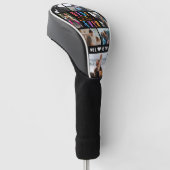 Bester Vater je 7 FotoCollage Golf Headcover (angewinkelt)