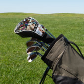 Bester Vater je 7 FotoCollage Golf Headcover (In SItu)