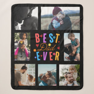 Bester Vater je 7 FotoCollage Sherpadecke