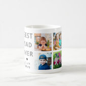 Bester Vater je 8 Fotomaterial Personalisiert Kaffeetasse (Mittel)