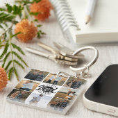 "Bester Vater je" Acrylischer Schlüsselanhänger (Vorderseite rechts)