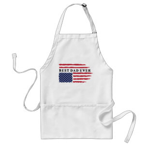 Bester Vater je amerikanische Flagge Schürze