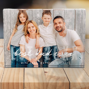 Bester Vater je Athletik Modernes Foto Vatertag