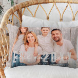 Bester Vater je Athletik Modernes Foto Vatertag Lendenkissen<br><div class="desc">Dieses einfache und moderne Design besteht aus san Serif und spielerischer Schriftzypografie.</div>