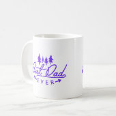Bester Vater je auf Kaffeetasse (Vorderseite Links)