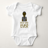 Bester Vater je Baby Strampler (Vorderseite)