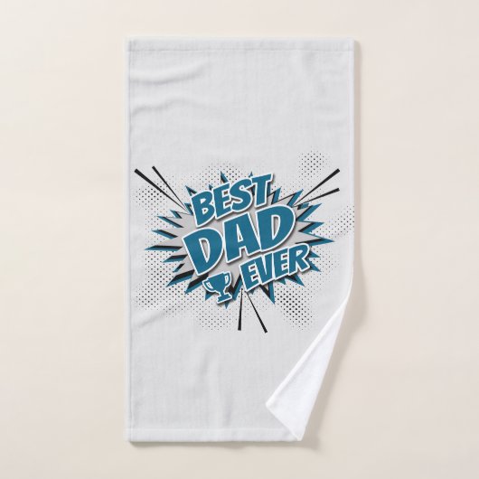 Bester Vater je Badhandtuch Set (Handtuch)