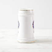 Bester Vater je Band Bierglas (Mittel)