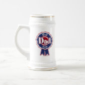 Bester Vater je Band Bierglas (Links)