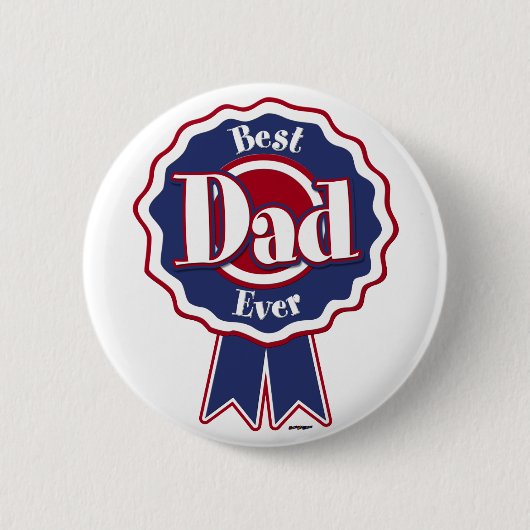 Bester Vater je Band Button (Vorderseite)