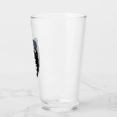 Bester Vater je Bart bärtige Vater Sonnenbrille sc Glas (Links)