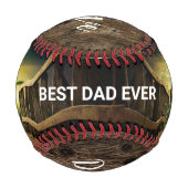 Bester Vater je Baseball (Rückseite)