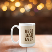 Bester Vater je ☕ | Bedeutende Tasse für Väter 💙