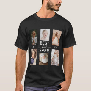 Bester Vater je benutzerdefinierbares Jahr und Bil T-Shirt