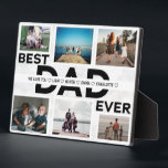 Bester Vater je benutzerdefinierte Familie 6 FotoC Fotoplatte<br><div class="desc">Bester Vater je benutzerdefinierter Familiensammlung</div>