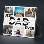 Bester Vater je benutzerdefinierte Familie 6 FotoC Fotoplatte<br><div class="desc">Bester Vater je benutzerdefinierter Familiensammlung</div>