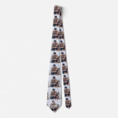 Bester Vater je benutzerdefinierte Foto-Collage Er Krawatte (Vorderseite)