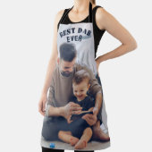 Bester Vater je benutzerdefinierte Foto-Collage Er Schürze (InSitu)