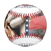 Bester Vater je benutzerdefinierten Foto Baseball (Vorderseite)