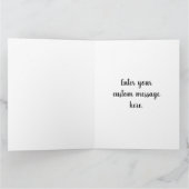 Bester Vater je benutzerdefinierten Foto Song Play Karte (Innenseite)