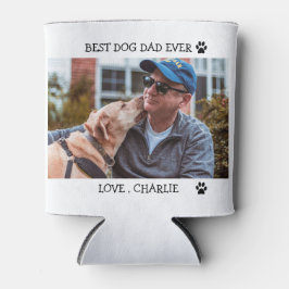Bester Vater je benutzerdefinierten Pet-Foto Name Dosenkühler
