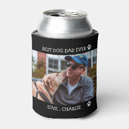 Bester Vater je benutzerdefinierten Pet-Foto Name  Dosenkühler