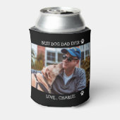 Bester Vater je benutzerdefinierten Pet-Foto Name Dosenkühler (Kanne Rückseite)