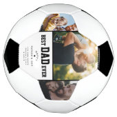 Bester Vater je benutzerdefinierter 3-Farb-Foto-Ta Fußball (Gedreht)
