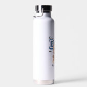 Bester Vater je benutzerdefinierter Faustschlag -  Trinkflasche (Rechts)