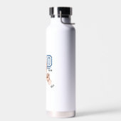 Bester Vater je benutzerdefinierter Faustschlag -  Trinkflasche (Links)