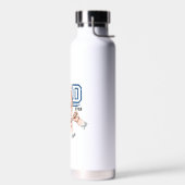 Bester Vater je benutzerdefinierter Faustschlag -  Trinkflasche (Links)