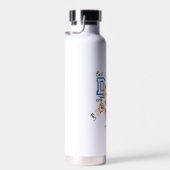 Bester Vater je benutzerdefinierter Faustschlag -  Trinkflasche (Rechts)