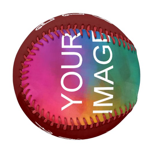 Bester Vater je benutzerdefinierter Vorlage Image- Baseball (Vorderseite Links)