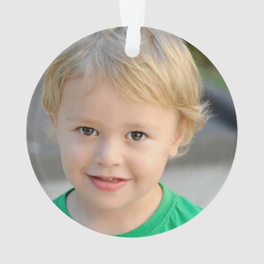 Bester Vater je benutzerdefiniertes 2-Foto-Doppels Ornament (Rückseite)