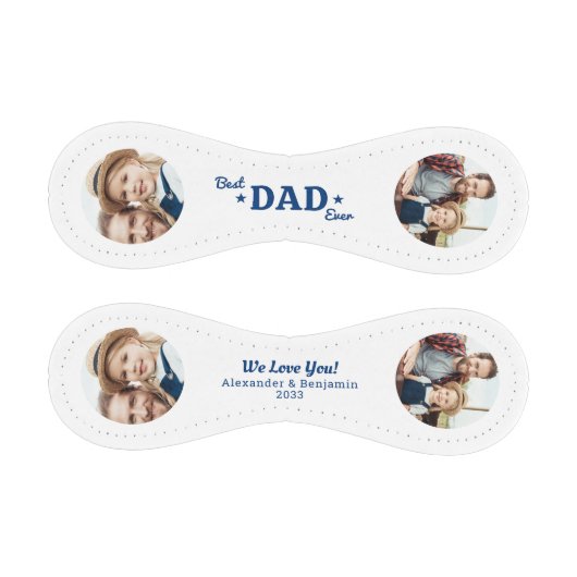 Bester VATER je benutzerdefiniertes 4 Foto Erstell Baseball (Paneele)