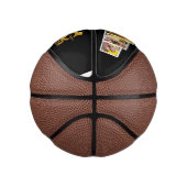 Bester Vater je benutzerdefiniertes 5-Foto mit Nam Mini Basketball (Rechts)