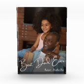 Bester Vater je benutzerdefiniertes Foto (Vorderseite)