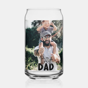 Bester Vater je benutzerdefiniertes Foto Dosenglas