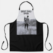 Bester Vater je benutzerdefiniertes Foto Erstellen Schürze (Vorderseite)
