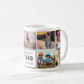 Bester VATER je benutzerdefiniertes Foto Kaffeetasse (VorderseiteRechts)