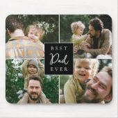 Bester Vater je benutzerdefiniertes Foto Mousepad (Vorne)