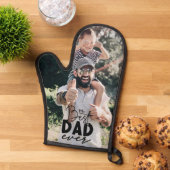 Bester Vater je benutzerdefiniertes Foto Ofenhandschuh (Oben unten)