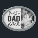 Bester Vater je benutzerdefiniertes Foto Ovale Gürtelschnalle<br><div class="desc">Bester Vater je kundenspezifisches Foto Gürtelschnalle</div>
