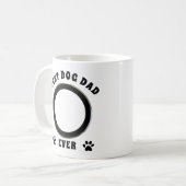 Bester Vater je benutzerdefiniertes Foto Personali Kaffeetasse (Vorderseite Links)