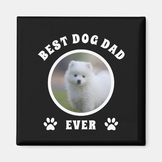 Bester Vater je benutzerdefiniertes Foto Personali Magnet (Vorne)