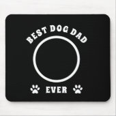 Bester Vater je benutzerdefiniertes Foto Personali Mousepad (Vorne)